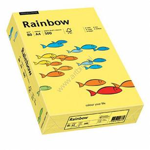 Papier kolorowy A4 80g Rainbow, kolory intensywne, 500 arkuszy