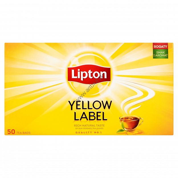 Herbata Lipton Yellow Lebel ekspresowa