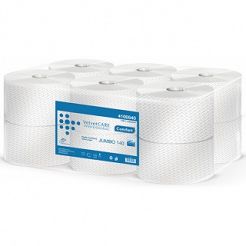 Papier toaletowy Velvet Professional 2-warstwowy biały Jumbo 880 listków, 110mb, Eco-White