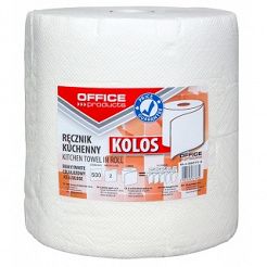 Ręcznik kuchenny Kolos 500 listków, 100mb biały