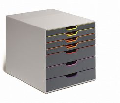 Pojemnik z 7 kolorowymi szufladkami VARICOLOR Durable