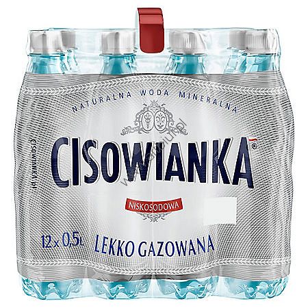 Woda Cisowianka lekko gazowana 0,5 litra 