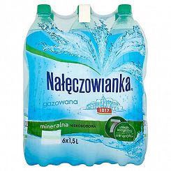 Woda Nałęczowianka gazowana 1,5 litra