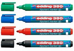 Marker flipchart Edding 380 z okrągłą końcówką gr.linii 1,5-3mm