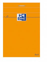 Blok notatnikowy 74x210 80 kartek kratka miękka oprawa Oxford Everyday