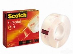 Taśma klejąca 19mm 33m Scotch Crystal Clear 600