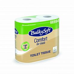 Papier toaletowy biały BulkySoft Comfort de-inked eko 4 roleki