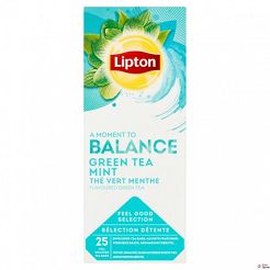 Herbata LIPTON Green Tea Mint 25szt