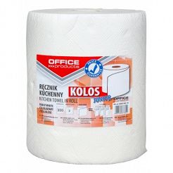 Ręcznik kuchenny Kolos Junior 300 listków, 60mb biały