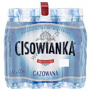 Woda Cisowianka gazowana 0,5 litra
