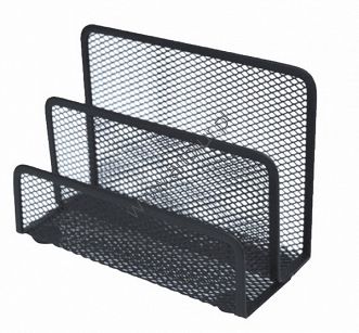 Stojak na koperty z siatki czarny Datura
