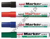 Marker permanentny UNI No-580 ze ściętą końcówką, gr.linii 1-5mm - 2