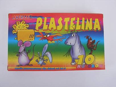 Plastelina 10 kolorów El-Łuk