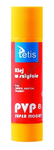 Klej w sztyfcie 8g PVP Tetis