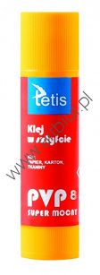 Klej w sztyfcie 8g PVP Tetis