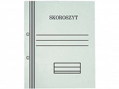 Skoroszyt oczkowy biały A4 1/1 pełny, 350g 50szt