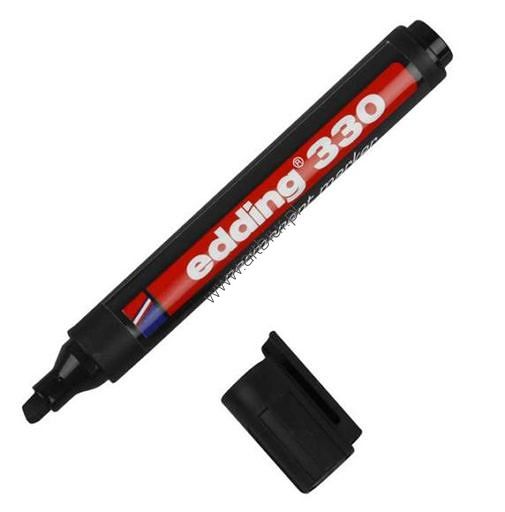 Marker permanentny Edding 330 ze ściętą końcówką, gr.linii 1-5mm