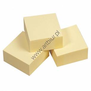 Kostka samoprzylepna Esselte Contacta 75x75mm kolor żółty 400 kartek