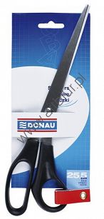 Nożyczki 25,5cm Donau czarne 