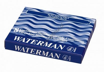 Naboje do piór wiecznych Waterman, 8 szt