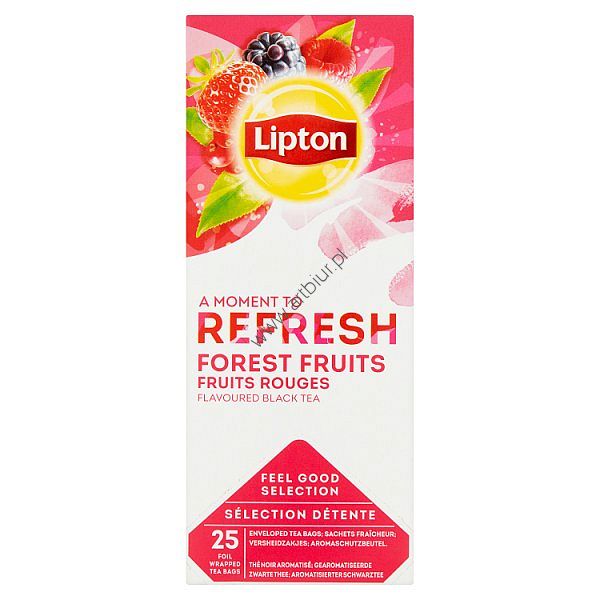 Herbata Lipton czarna FOREST FRUTIS 25szt