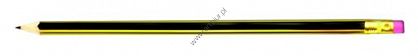 Ołówek Tetis KV050 z gumką 