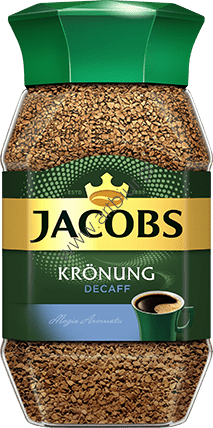 Kawa JACOBS KRONUNG DECAFF bez kofeiny rozpuszczalna 100g