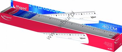 Linijka plastikowa ESSENTIALS  Maped 40cm