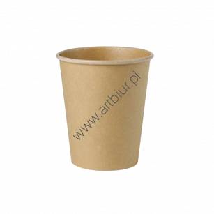 Kubki papierowe 200ml, 100% biodegradowalne 50szt