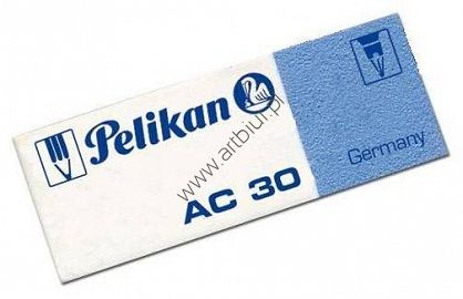 Gumka do ścierania Pelikan AC 30, biało niebieska 30 sztuk