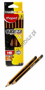 Ołówek drewniany  Blackpeps Jumbo HB