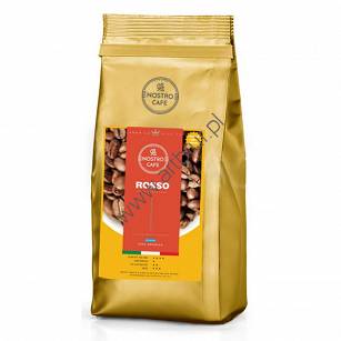 Kawa Ziarnista NostroCefe ROSSO 1kg - Świeżo Palona