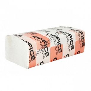 Ręcznik papierowy składany biały ZZ celuloza, 150 listków Office Products