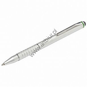 Długopis Leitz Stylus 2w1, rysik do urządzeń z dotykowym ekranem, srebrny