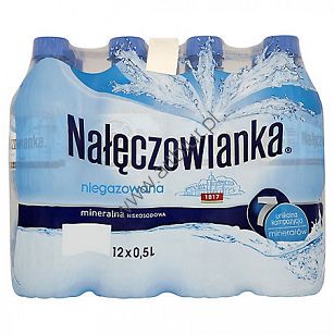 Woda Nałęczowianka niegazowana 0,5 litra 