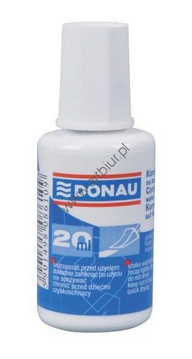 Korektor w płynie Donau z gąbką 20ml