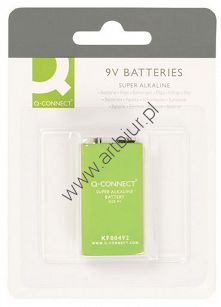 Bateria alkaliczna E-BLOCK Q-Connect 9V, 6LR61