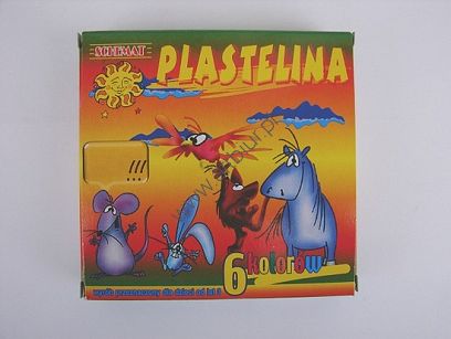 Plastelina 6 kolorów El-Łuk