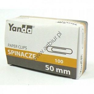 Spinacz 50mm okrągły Yanda, 100szt