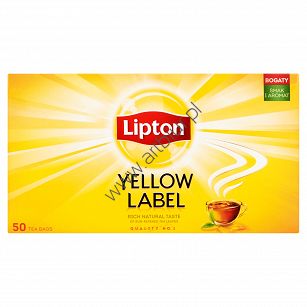 Herbata Lipton Yellow Lebel ekspresowa