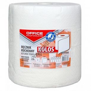 Ręcznik kuchenny Kolos 500 listków, 100mb biały