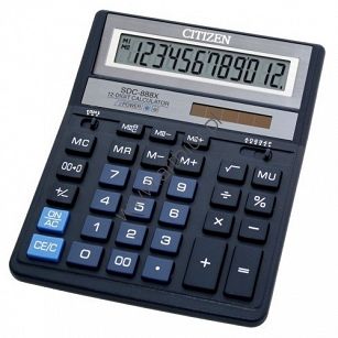 Kalkulator Citizen SDC-888 XBK