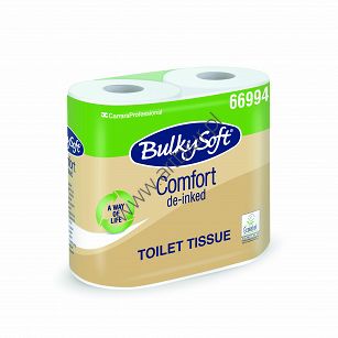 Papier toaletowy biały BulkySoft Comfort de-inked eko 4 roleki