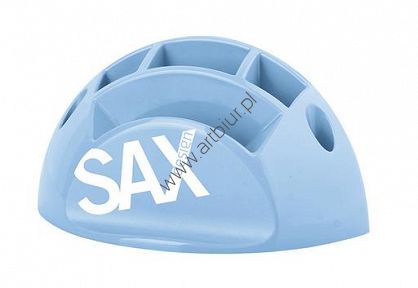 Przybornik na biurko SAX Design plastikowy z przegrodami wym.:150x80x80mm