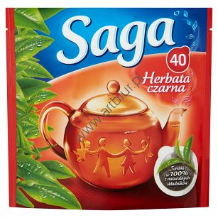 Herbata Saga ekspresowa 40 torebek