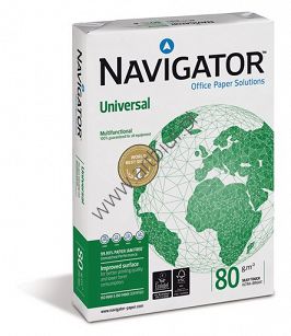 Papier ksero Navigator Universal  A4 80g, 500 ark. Klasa A+